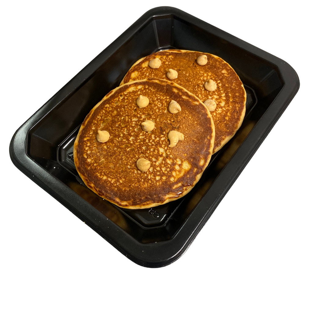 Peanut Butter Fudge Protein Pancakes - Zilla Meals